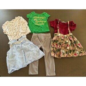LOT Beautiful Baby Girl Clothes 24M Outfits SUMMER AUTUMN BUNDLE